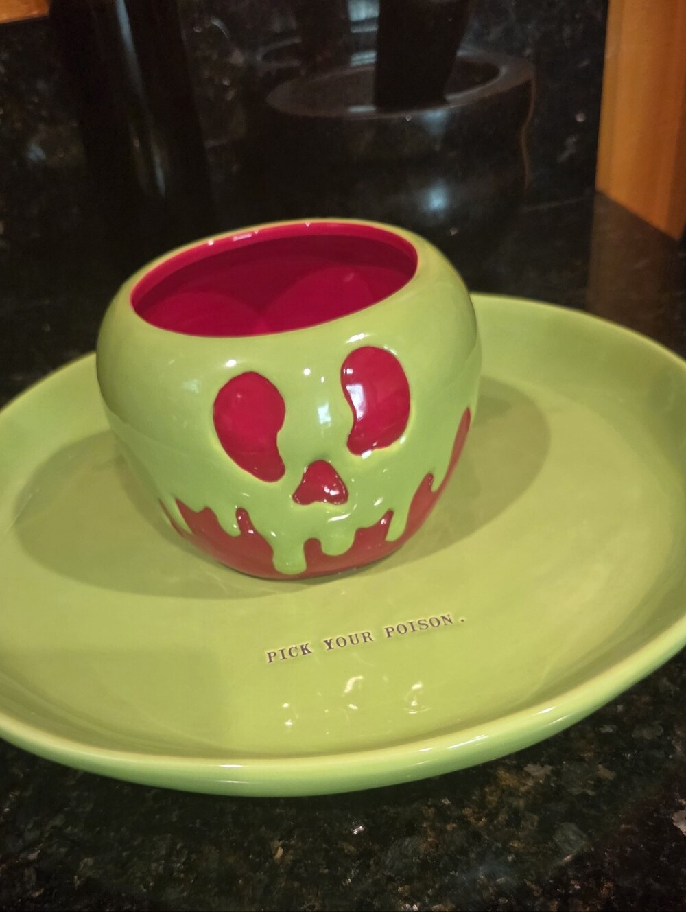 Disney Villains X Rae Dunn Pick Your Poison Chips And Dip Tray